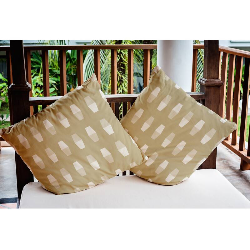 Bowling Pins Nautical Indoor/Outdoor Throw Pillow