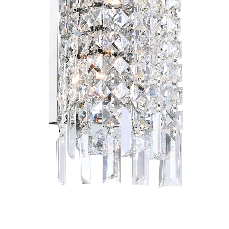 Colosseum 2 Light Wall Sconce With Chrome Finish