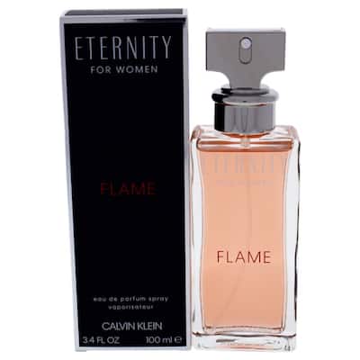 Calvin Klein Eternity Flame Eau De Parfum Spray For Women 3.4 Oz