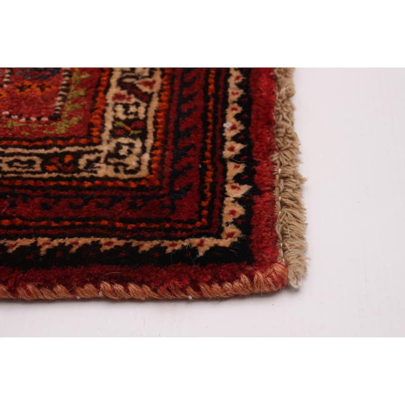 ECARPETGALLERY Hand-knotted Konya Anatolian Red Wool Rug - 4'9 x 9'4