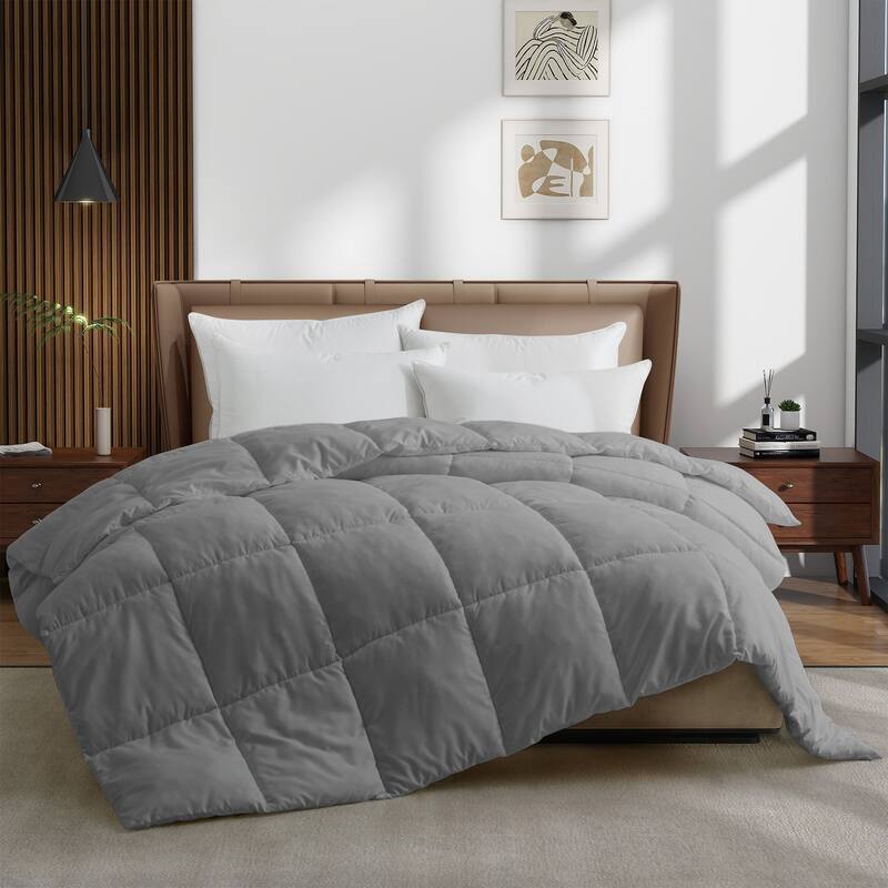 Lightweight Down Alternative Comforter Duvet Insert with Soft Microfiber Shell