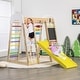 preview thumbnail 4 of 20, Costway Indoor Playground Climbing Gym Kids Wooden 8 in 1 Climber - See Details