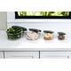 preview thumbnail 5 of 18, Glass Food Storage Set - Round Nesting, 8-Piece, BPA-Free, Airtight Lids, Microwave & Oven Safe
