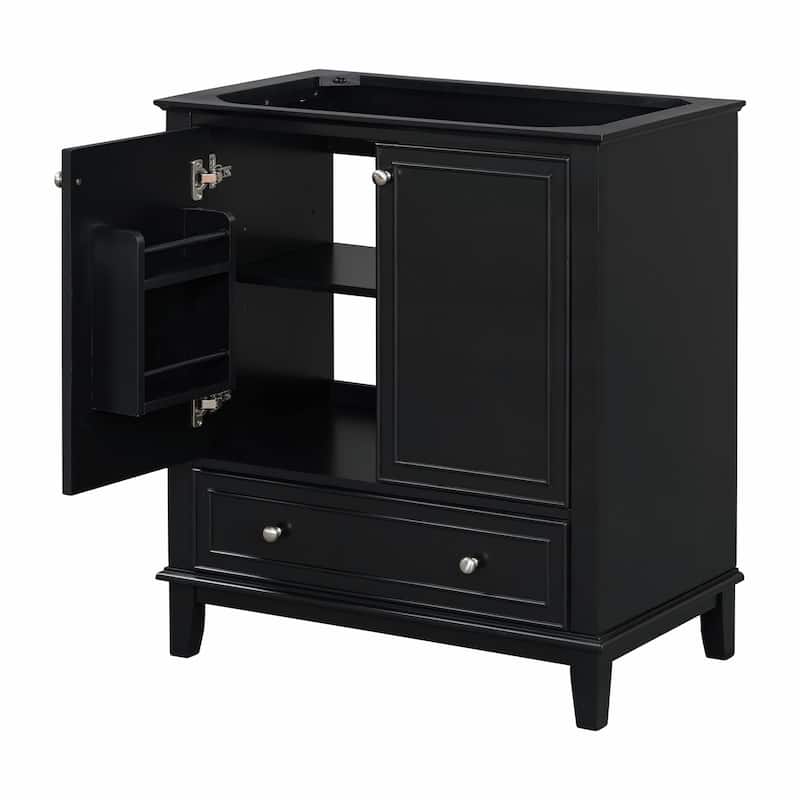 30" Bathroom Vanity Base Cabinet with Doors and Drawer