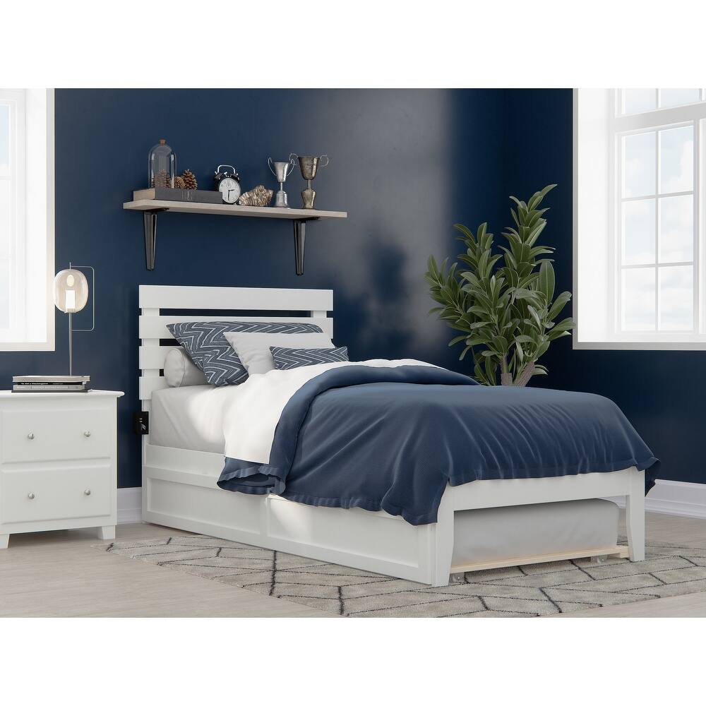 Oxford Bed with Twin XL Trundle