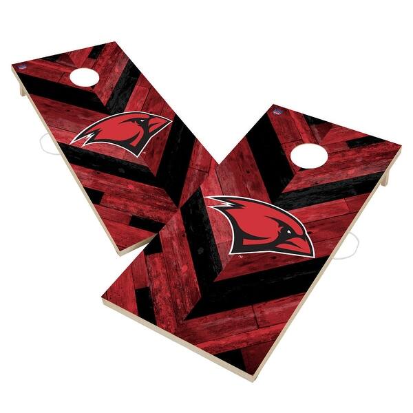 slide 2 of 6, University of Incarnate Word Cardinals Cornhole Board Set 16 Years and Up