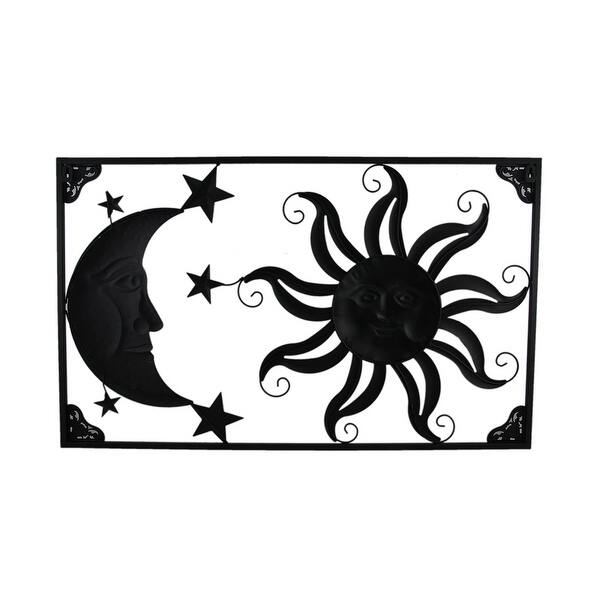 Shop Triple Tone Celestial Sun Moon And Stars Indoor Outdoor Metal