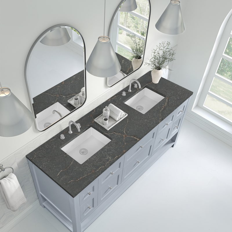 James Martin Vanities 330-V72-3PBL Breckenridge 72" Free Standing