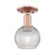 Option Antique Copper / Clear Basketweave