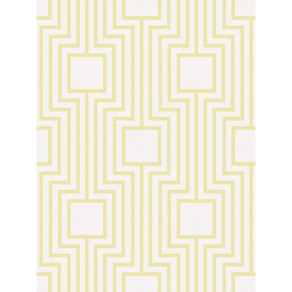 Seabrook Designs Kylea Geometric Non-Woven Unpasted Wallpaper