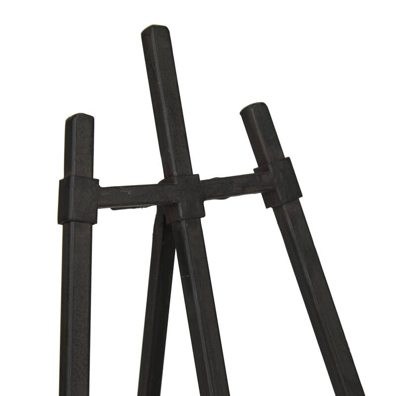Metal Display Easel with Foldable Stand - Set of 2 Black or Gold - Roche River Decor