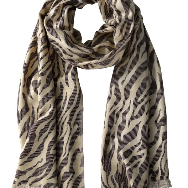 leopard print pashmina shawl
