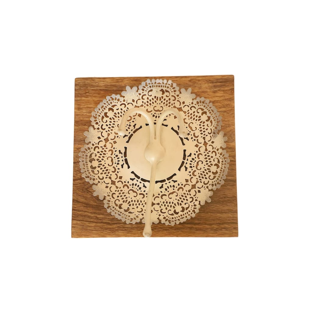 Cottage Handicraft ,Chintz Pattern Hanger Key Holder with Free Elephant Gift