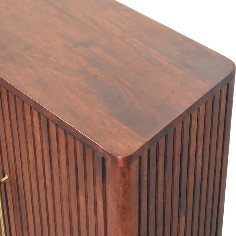 Artisan Furniture Solid Wood Cavallo Cabinet, Brown - N/A