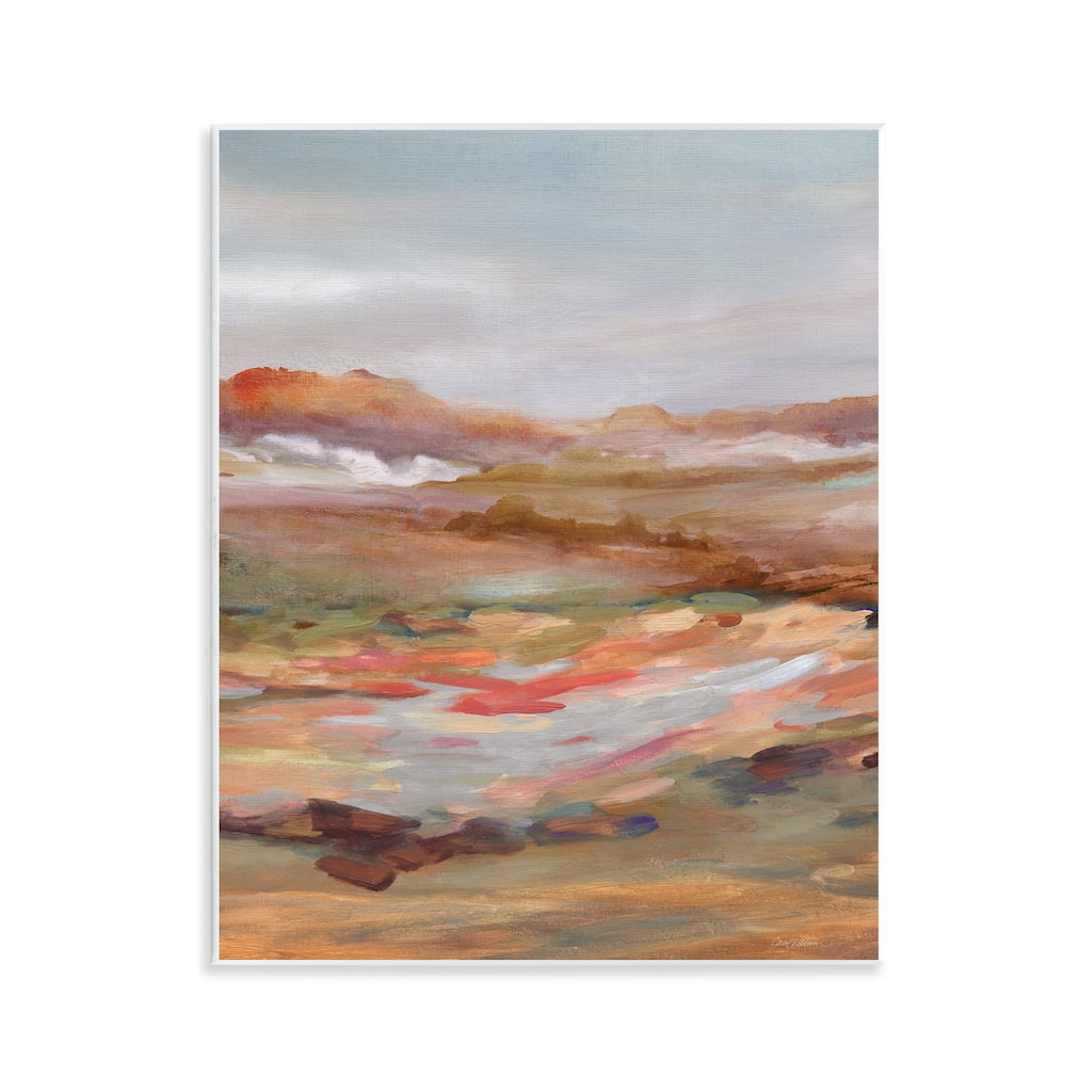 Stupell Dynamic Abstract Desert Wall Plaque Art Design By Carol Robinson