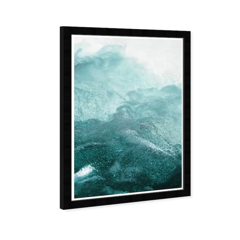 Wynwood Studio Prints Nautical and Coastal Water Teal Blue and Teal Nautical & Coastal Wall Art Canvas Print