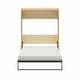 preview thumbnail 29 of 33, Signature Sleep Paramount Queen Murphy Bed, Black Oak