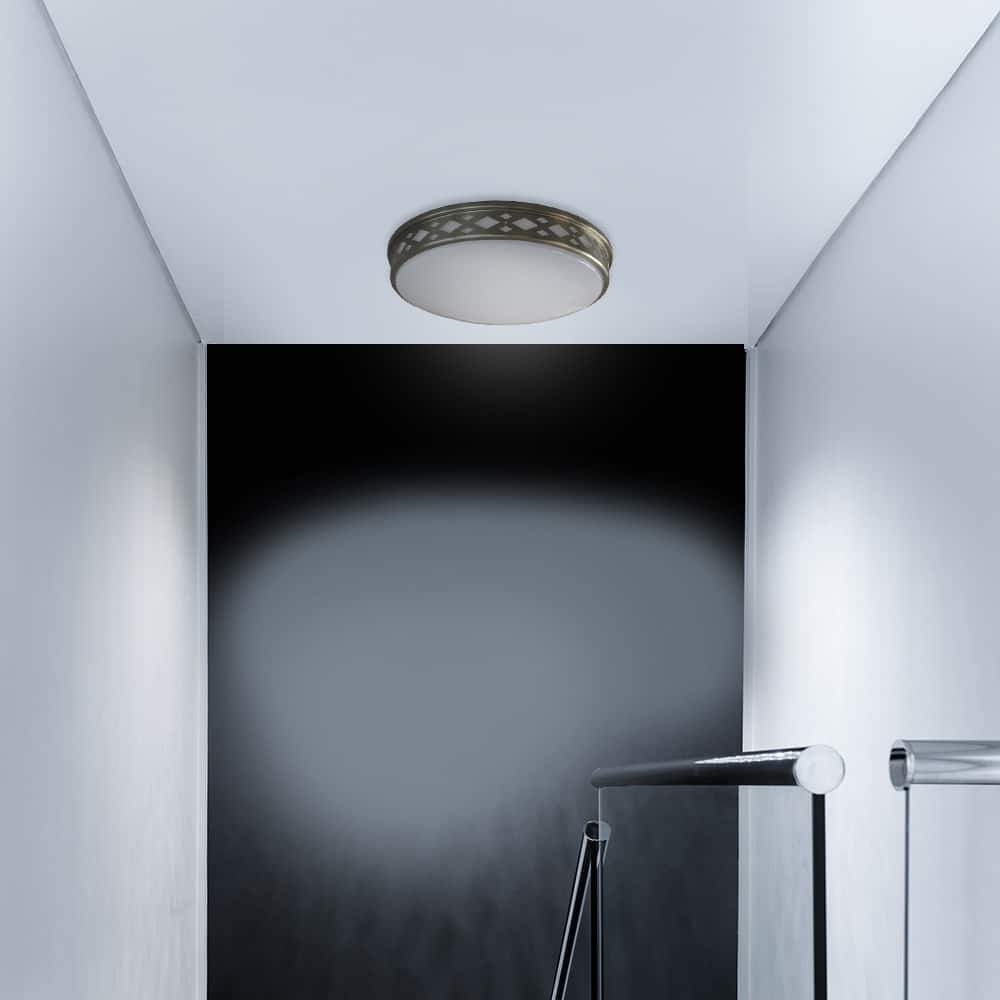Amax Lighting 15W LED diamonud fixture in Bronze Finish w/900 Lumens