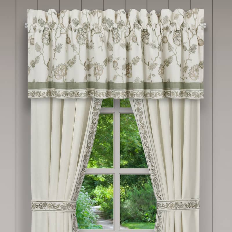 J. Queen New York Fairview Window Straight Valance