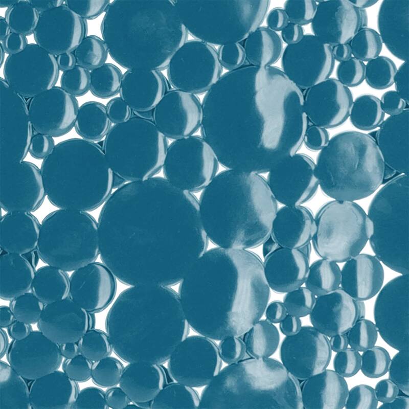 Bubbles Non-Slip Square Shower Mat 20 L X 20 W
