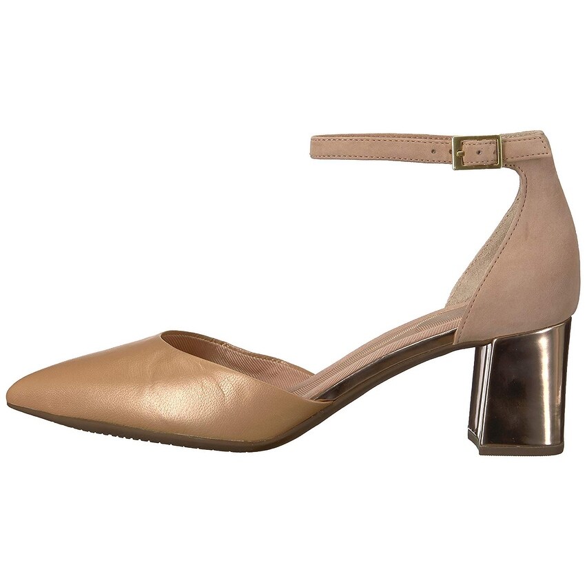 total motion salima ankle strap pump