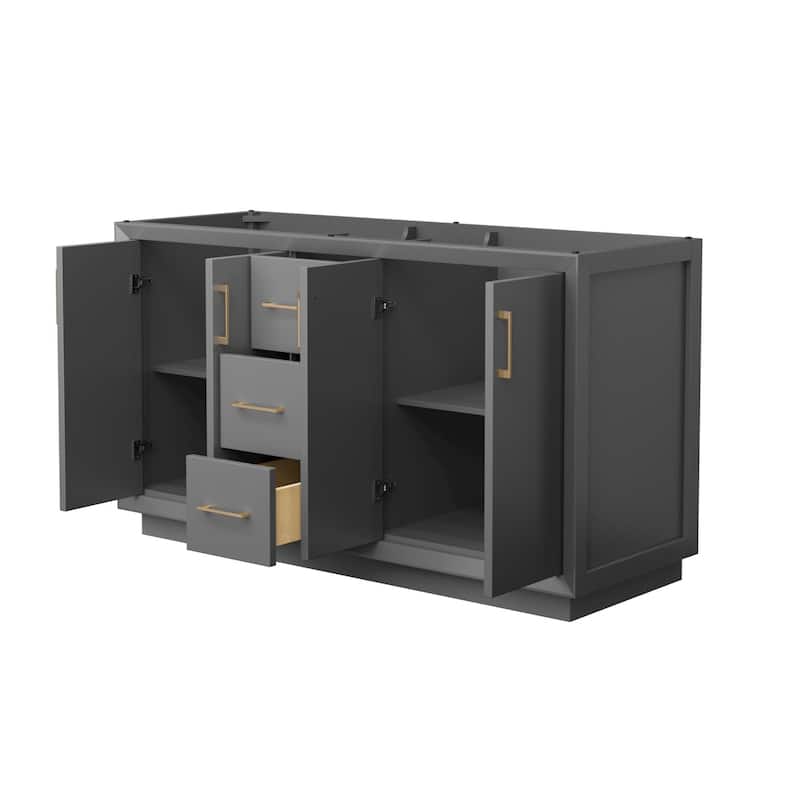Wyndham Collection WCF414160D-CXSXX-MXX Strada 59" Double Free