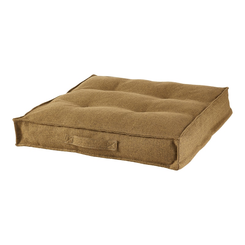 Jumbo Square Tufted Floor Pillow - Moss