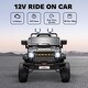 preview thumbnail 2 of 19, 12V Kids Ride-On Truck, UTV with Remote Control, 3 Speeds, LED Lights, Music & Suspension Wheels for 3-6 Years