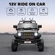 preview thumbnail 25 of 28, Battery Powered Kids Electric Car UTV with 4 Suspension Wheels