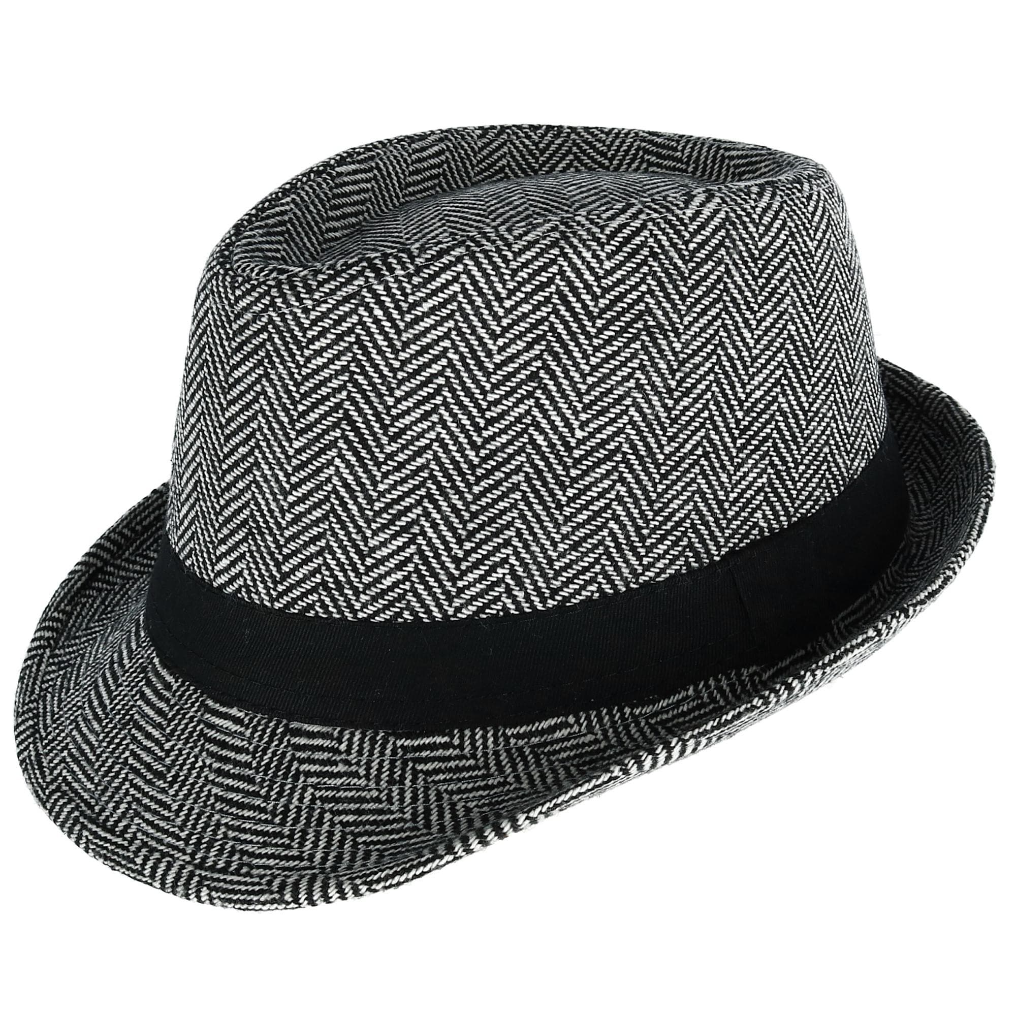 grey fedora hat mens