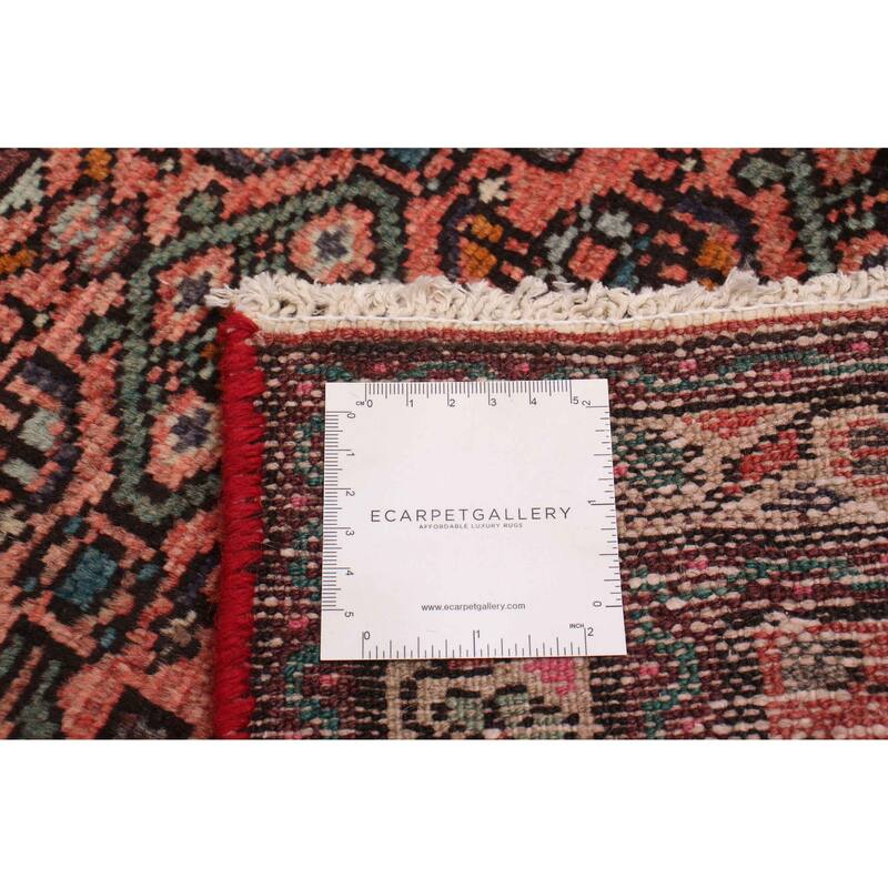 ECARPETGALLERY Hand-knotted Andelz Red Wool Rug - 2'8 x 10'1