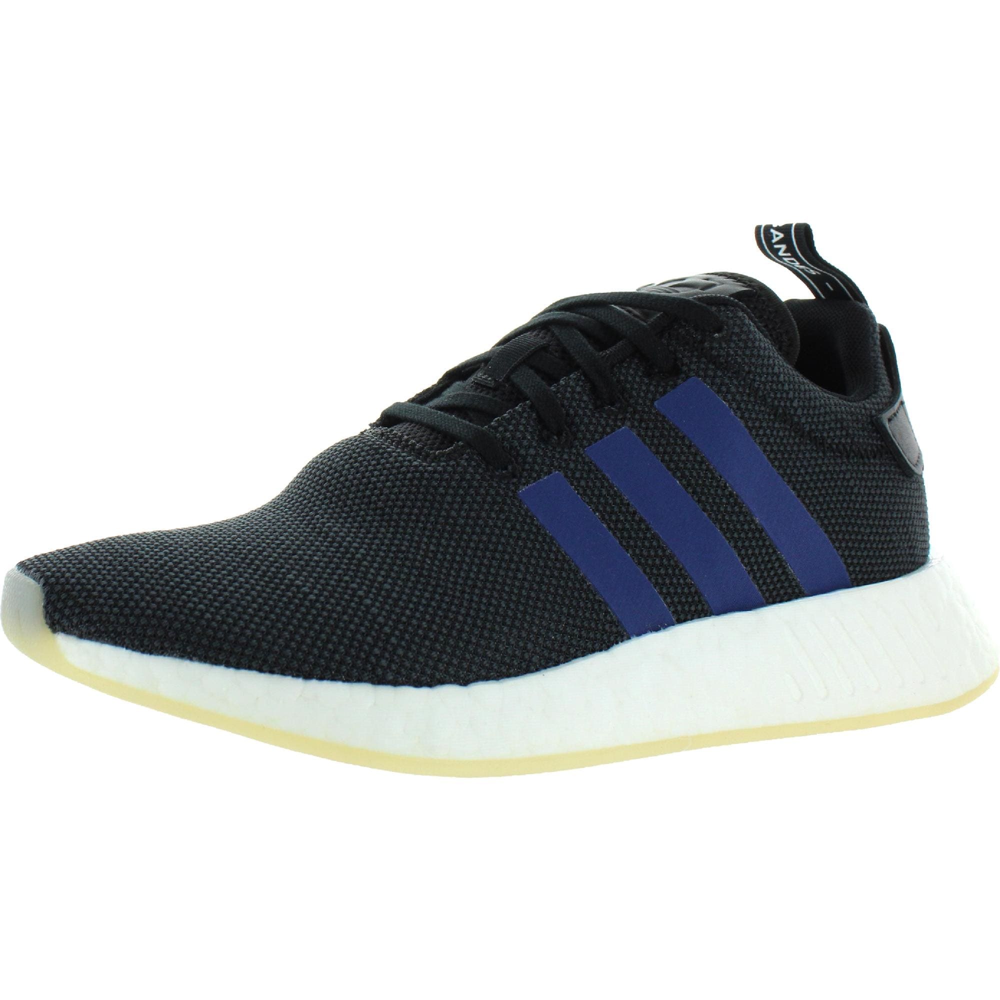 Adidas Womens NMD R2 W Sneakers Fitness Gym Black/Navy Blue/White - Overstock - 30603401