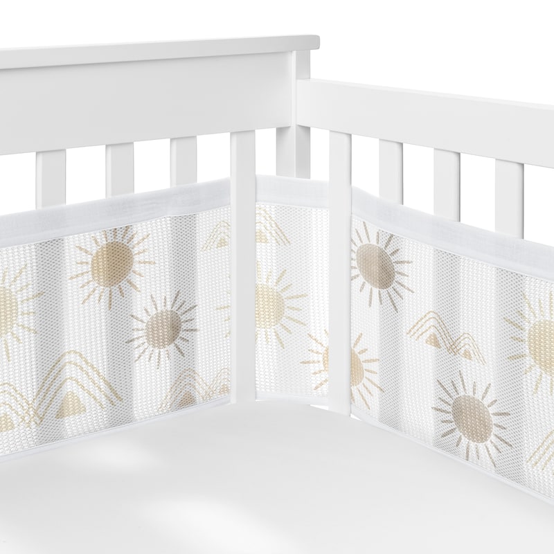 breathable crib liner