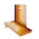 preview thumbnail 1 of 3, Swashed Stripes Cornhole Boards NO Bags - Add Board Lights
