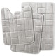 preview thumbnail 4 of 131, Clara Clark Ultra Soft Non Slip and Absorbent Bath Rug - Tiled Velvet Memory Foam Bath Mat