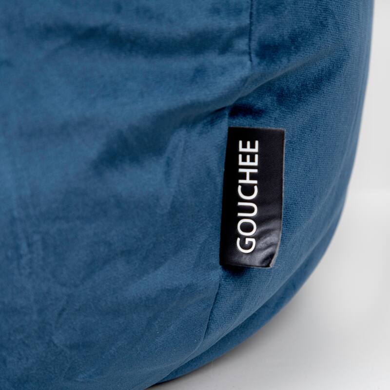Gouchee Home Sambre Velvet Bean Bag Chair