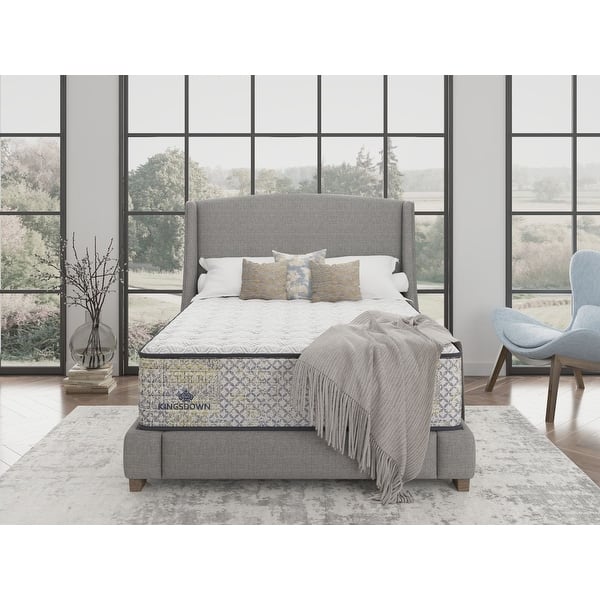 slide 2 of 9, Kingsdown Prime Glencastle 13.5 Inch Premium Hybrid Luxury Mattress