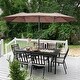 preview thumbnail 38 of 43, Ainfox 15Ft Patio Umbrella with Crank Without Base