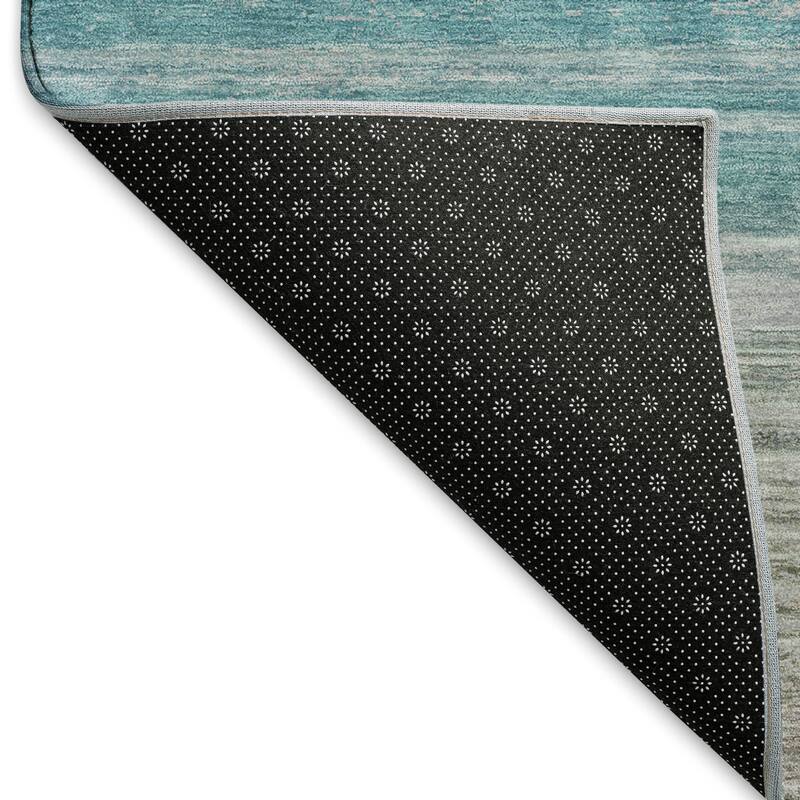 Premium Washable Super Soft Ombre Stripes Mayfield Rug