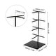 preview thumbnail 6 of 5, Sunglasses Display Stand, 1Pcs - Stainless Steel 4-tier Sunglass Rack Black