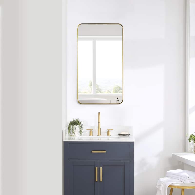 Altair Nettuno Bathroom/Vanity Aluminum Framed Wall Mirror