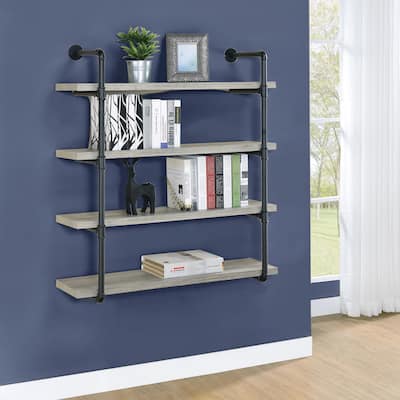 Coaster Furniture Elmcrest 40-inch 4-shelf Wall Shelf