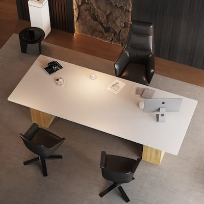 Home & Kitchen Table,118"L Large Dinning Room Table,Conference Table - 126"L