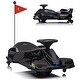 preview thumbnail 16 of 24, 12V Kids Ride On Drift Car,Electric Go Kart with 7AH 45W Motor Black