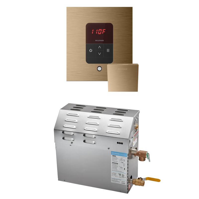 Mr Steam R07C10BE0000 MS 7.5 kW (7500 W) Steam Shower Generator - Brushed Bronze
