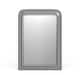 preview thumbnail 8 of 8, Allan Andrews Arched Metallic Wood Framed Sterling Wall Mirror