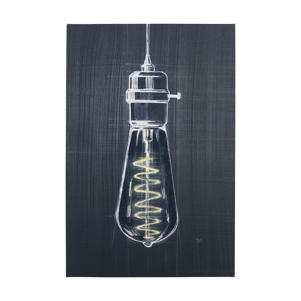 Bright Idea I (40 x 60 ) Canvas Art Print