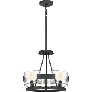 Quoizel Stratum 4-Light 16" Ceiling Light in Royal Ebony