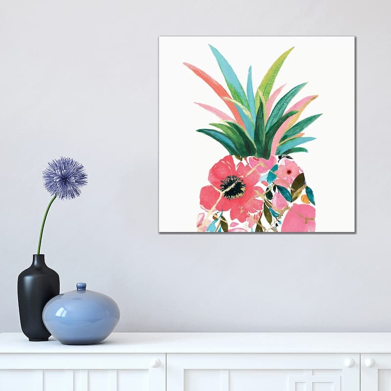iCanvas "Pina Colada " by Eva Watts Canvas Print - 18x18x1.5