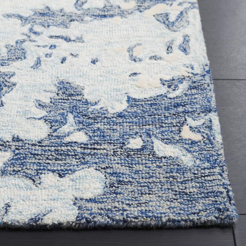 SAFAVIEH Handmade Pine Greth Contemporary Wool Rug